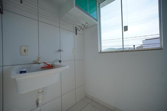 Área de Serviço de apartamento para alugar com 2 quartos, 60m² em Bela Vista, Palhoça