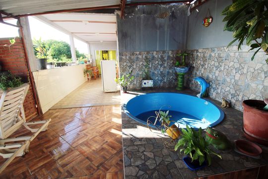 Terraço - Piscina de casa à venda com 4 quartos, 150m² em Brás de Pina, Rio de Janeiro