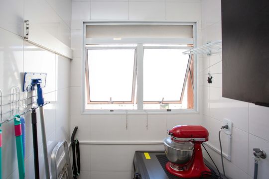 Área de Serviço de apartamento à venda com 2 quartos, 43m² em Canhema, Diadema