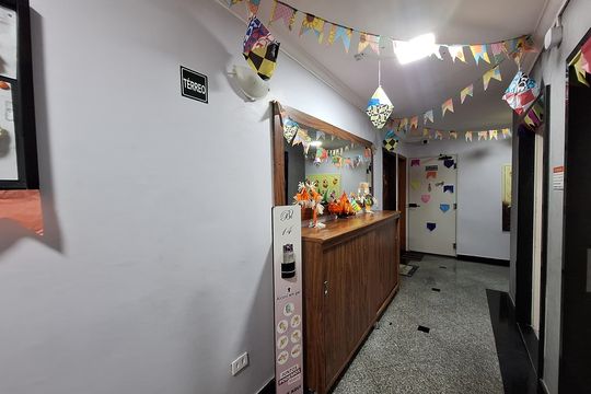 Hall social de apartamento para alugar com 2 quartos, 55m² em Jardim do Estádio, Santo André