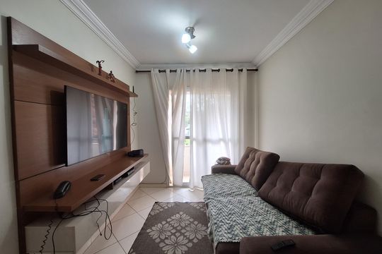 Sala de apartamento para alugar com 2 quartos, 55m² em Jardim do Estádio, Santo André