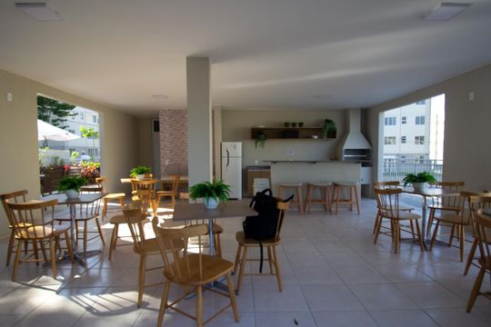 Área comum de apartamento à venda com 2 quartos, 58m² em Vargem Grande, Rio de Janeiro