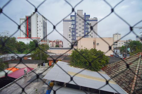 Vista da Sala de apartamento à venda com 1 quarto, 54m² em Centro, São Leopoldo