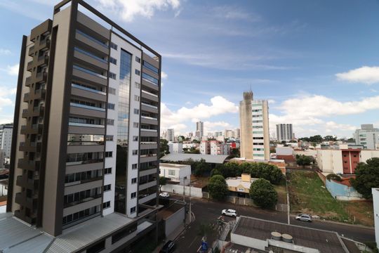 Vista da Sacada de apartamento para alugar com 1 quarto, 34m² em Saraiva, Uberlândia