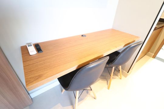 Sala de apartamento para alugar com 1 quarto, 34m² em Saraiva, Uberlândia