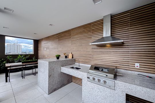 Área comum de apartamento para alugar com 2 quartos, 55m² em Tatuapé, São Paulo