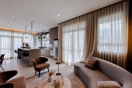 Área comum de apartamento para alugar com 2 quartos, 55m² em Tatuapé, São Paulo
