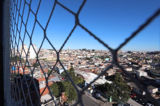 Vista da Sala de apartamento para alugar com 2 quartos, 49m² em Vila Cardoso Franco, São Paulo