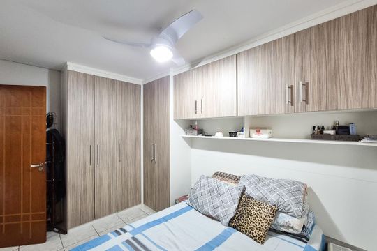 Quarto 2 de apartamento à venda com 2 quartos, 55m² em Baeta Neves, São Bernardo do Campo