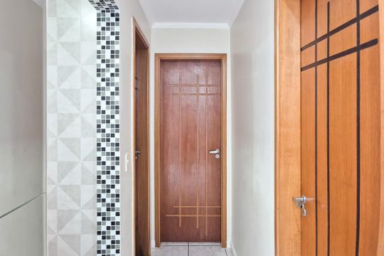 corredor de apartamento à venda com 2 quartos, 55m² em Baeta Neves, São Bernardo do Campo