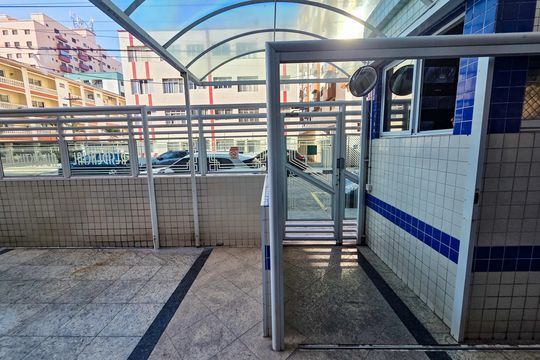 Área comum de kitnet/studio para alugar com 1 quarto, 28m² em Guilhermina, Praia Grande