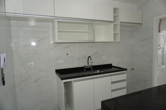 Cozinha de apartamento para alugar com 2 quartos, 84m² em Parque Esplanada do Embu, Embu das Artes