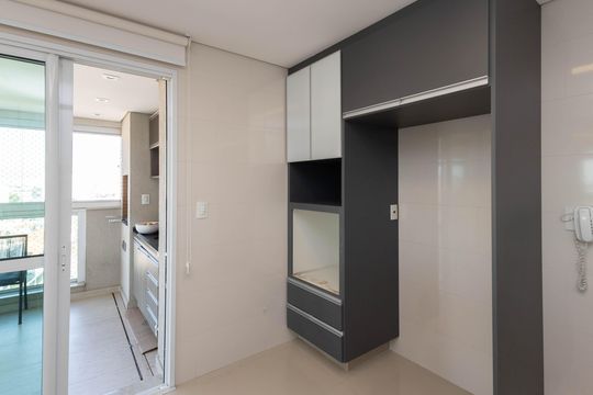 Cozinha - Armários de apartamento à venda com 3 quartos, 133m² em Vila Paiva, São Paulo