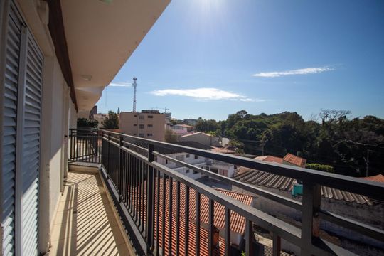 Varanda da Sala  de apartamento para alugar com 3 quartos, 118m² em Jardim Emilia, Sorocaba