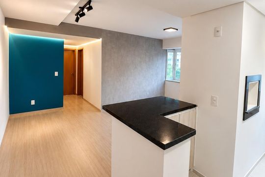 Sala de apartamento para alugar com 2 quartos, 70m² em São João, Porto Alegre