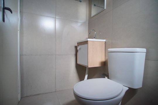 Banheiro de apartamento para alugar com 1 quarto, 32m² em Campina, São Leopoldo