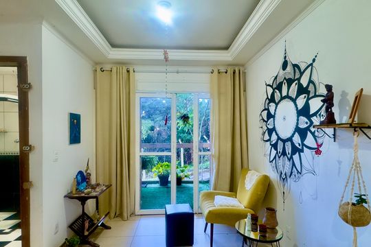Sala de apartamento à venda com 2 quartos, 80m² em Jardim Valeria, Guarulhos