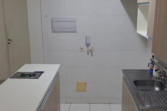Cozinha de apartamento para alugar com 2 quartos, 54m² em Jd Flamboyant, São José dos Campos