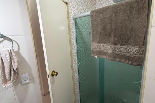 Banheiro de apartamento à venda com 3 quartos, 69m² em Planalto, São Bernardo do Campo