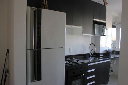 Cozinha  de apartamento para alugar com 2 quartos, 43m² em Vila Barros, Guarulhos