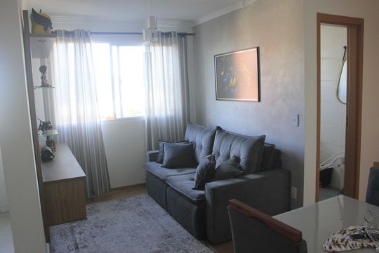 Sala  de apartamento para alugar com 2 quartos, 43m² em Vila Barros, Guarulhos