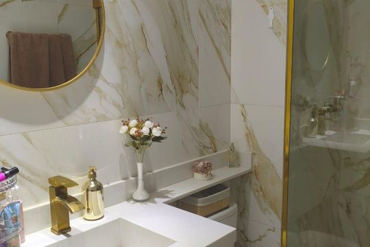 Banheiro de apartamento à venda com 3 quartos, 88m² em Vila Matilde, São Paulo