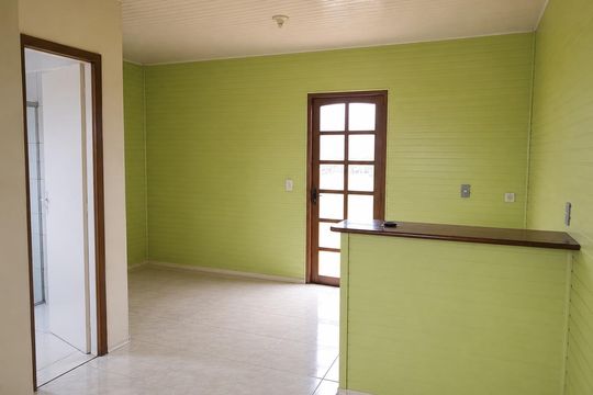 Sala / Cozinha  de casa para alugar com 1 quarto, 39m² em Esmeralda, Viamão