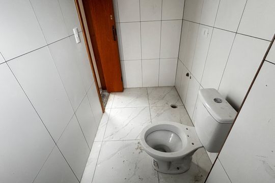 Banheiro da Suíte de apartamento para alugar com 2 quartos, 105m² em Vila Guiomar, Santo André