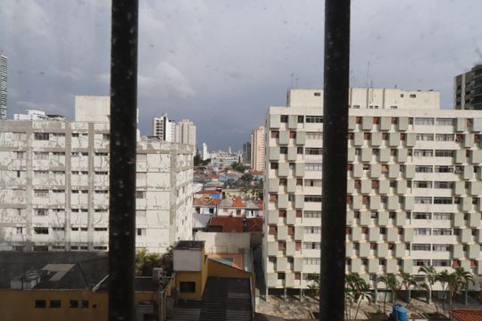 Vista da Sala de apartamento para alugar com 2 quartos, 55m² em Vila Gomes Cardim, São Paulo