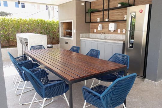 Área comum de kitnet/studio para alugar com 0 quarto, 24m² em Vila Mariana, São Paulo