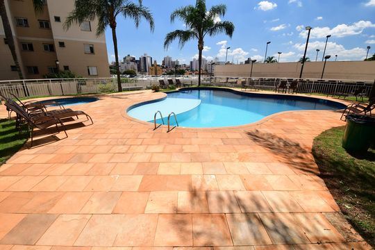 Área comum - Piscina de apartamento para alugar com 2 quartos, 53m² em Bonfim, Campinas