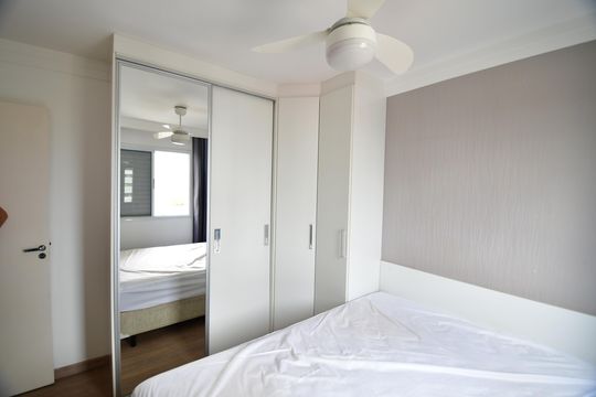Quarto 2 de apartamento para alugar com 2 quartos, 53m² em Bonfim, Campinas