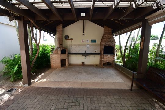 Área comum - Churrasqueira de apartamento para alugar com 2 quartos, 53m² em Bonfim, Campinas