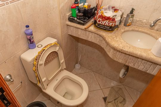 Lavabo de casa de condomínio para alugar com 2 quartos, 78m² em Parque Villa Flores, Sumaré