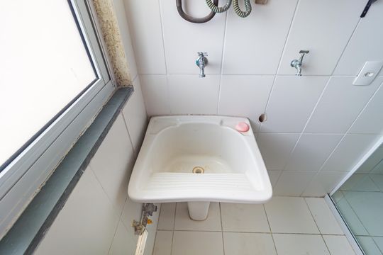 Detalhe - Área de Serviço de apartamento para alugar com 2 quartos, 50m² em Luz, São Paulo