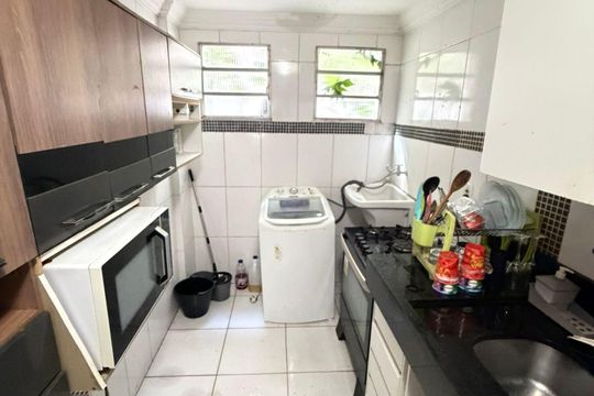 Cozinha de apartamento para alugar com 2 quartos, 75m² em Pernambués, Salvador