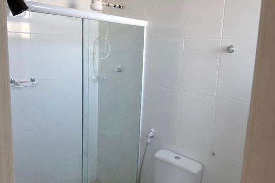 Banheiro de apartamento para alugar com 1 quarto, 43m² em Centro, Rio de Janeiro