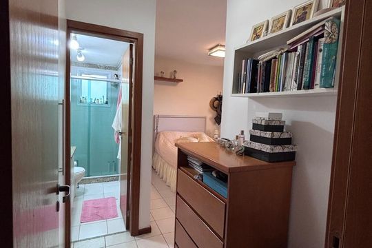 Banheiro de apartamento à venda com 3 quartos, 104m² em Recreio dos Bandeirantes, Rio de Janeiro