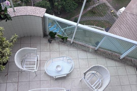 Varanda de apartamento à venda com 3 quartos, 104m² em Recreio dos Bandeirantes, Rio de Janeiro