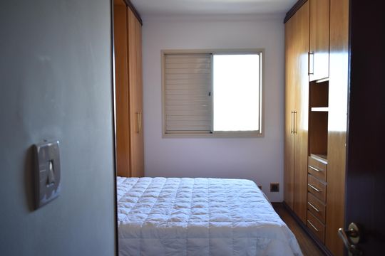 Suíte de apartamento à venda com 2 quartos, 67m² em Vila Clementino, São Paulo