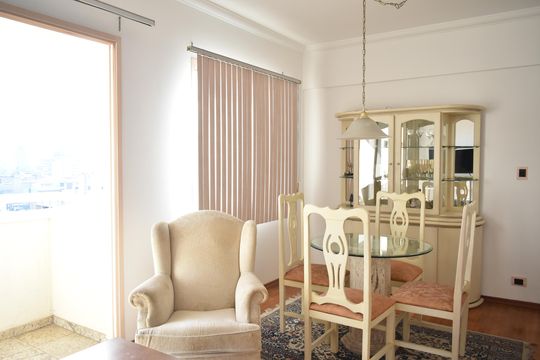 Sala de apartamento à venda com 2 quartos, 67m² em Vila Clementino, São Paulo