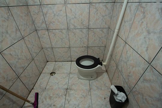 Banheiro social de casa para alugar com 1 quarto, 60m² em Parque Esmeralda, Sorocaba