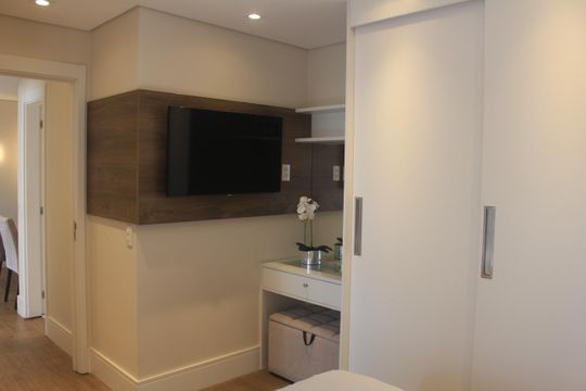 Suíte de apartamento à venda com 2 quartos, 69m² em Cerâmica, São Caetano do Sul