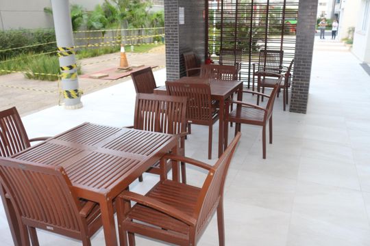 Área comum - Churrasqueira de apartamento à venda com 2 quartos, 69m² em Cerâmica, São Caetano do Sul