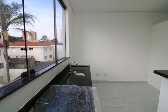 Cozinha de apartamento para alugar com 1 quarto, 34m² em Vila Prudente, São Paulo
