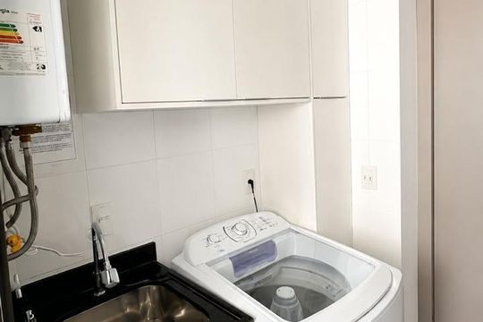 Área de serviço de apartamento para alugar com 2 quartos, 80m² em Jurerê Internacional, Florianópolis