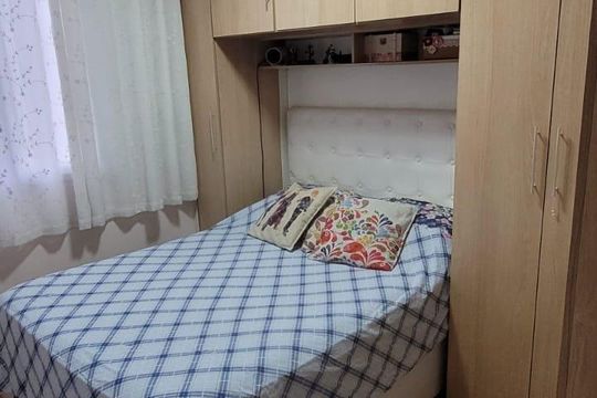 Quarto de apartamento à venda com 2 quartos, 43m² em Jardim Helena, São Paulo