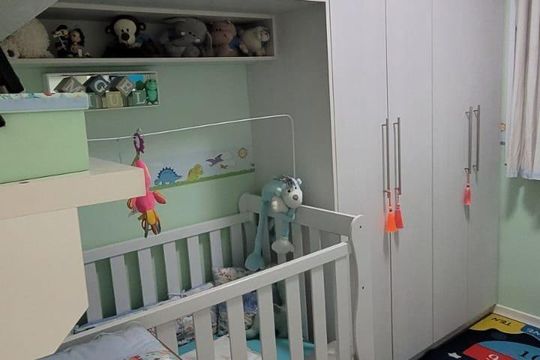 Quarto de apartamento à venda com 2 quartos, 43m² em Jardim Helena, São Paulo