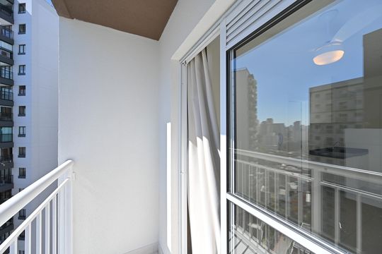 Varanda de apartamento para alugar com 1 quarto, 27m² em Planalto Paulista, São Paulo