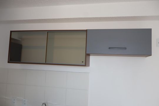 Cozinha e Área de Serviço de apartamento à venda com 2 quartos, 35m² em Conjunto Habitacional Teotonio Vilela, São Paulo